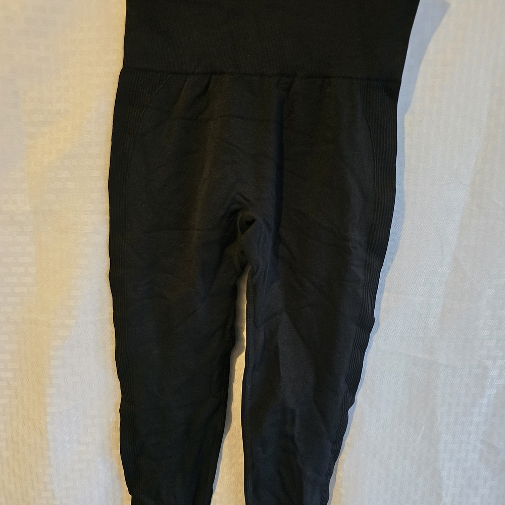 Black High-Waisted Leggings